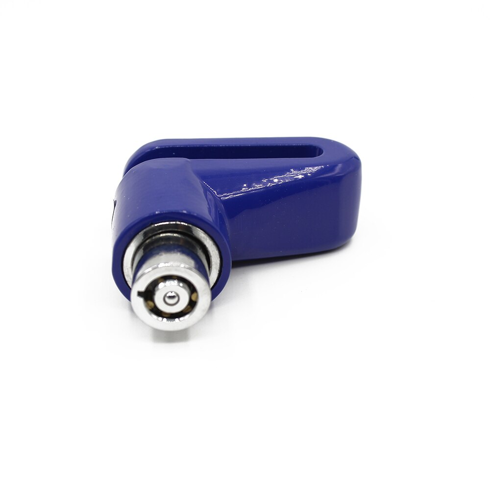 Security Protect Disc Brake Anti-theft Disk Disc Brake Wheel Rotor Lock For Scooter Motorcycle Alarm Lock Blue Black Red