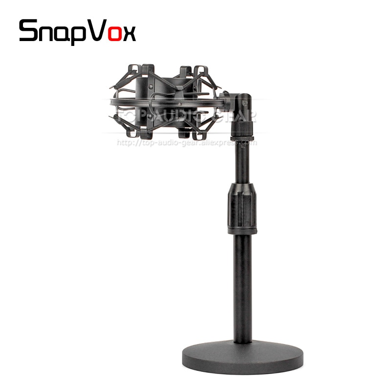 Pince antichoc de support de support de bâti de choc de Microphone d'araignée de bureau pour SHURE KSM42 PG42 PG 27 42 PG27 PGA27 SM27 SM 27 support de micro
