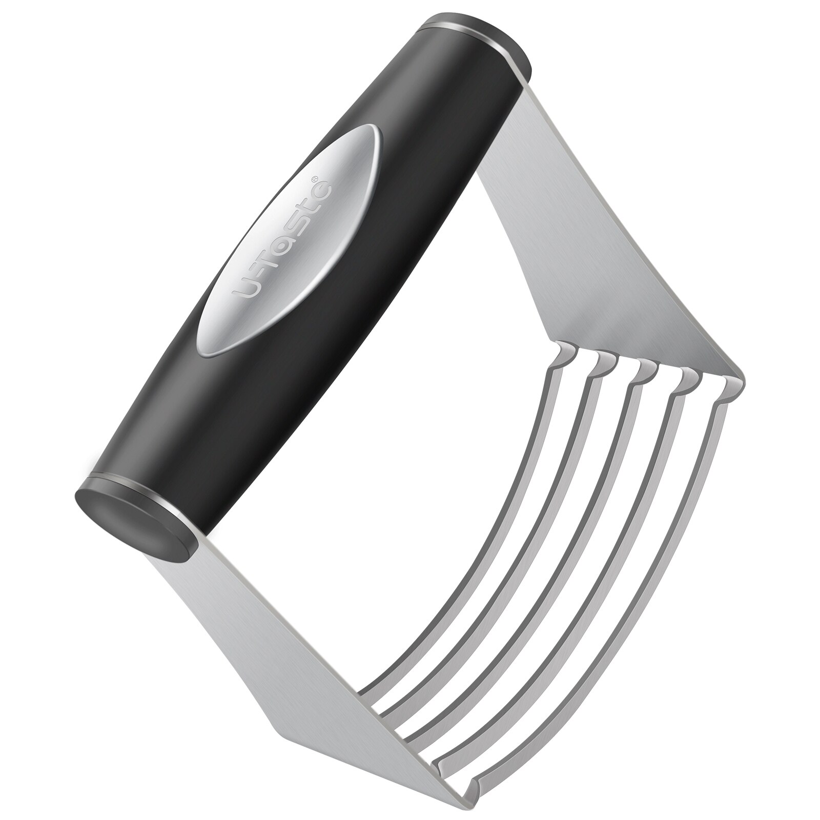 U-Taste Manual Pastry Blender Kitchen Dough Cutter Stainless Steel Blade Dough Mixer Butter Lard Cutter Baking Tool