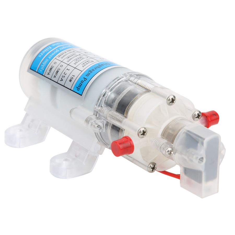 DC 12V 15W muet pompe à eau de alimentaire auto-amorçage DC Micro pompe à diaphragme de