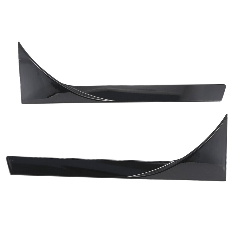 Car Rear Window Spoiler Side Wing Splitter Trim for Tiguan MK2 Gloss Black