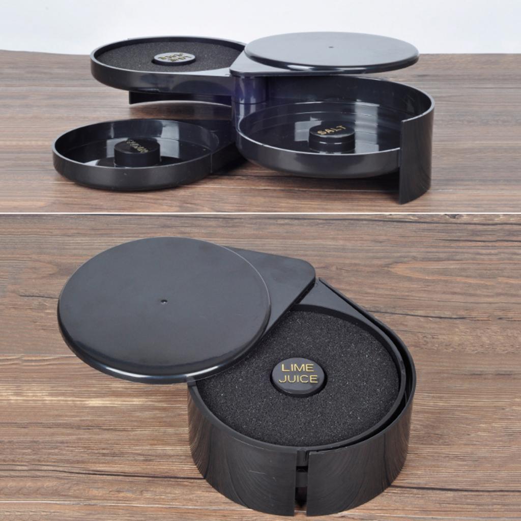 3Tier Suiker Zout Rand Lime Cocktail Margarita Sap Glas Rimmer Bar Accessoire