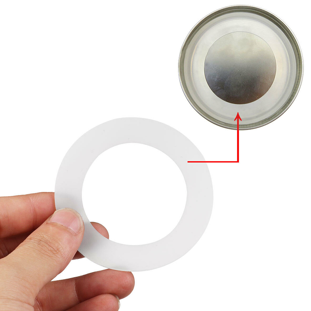 12pcs Food Grade Silicone Sealing Rings Reusable Sealing Gasket Leakproof Storage Jar Lids Replacement