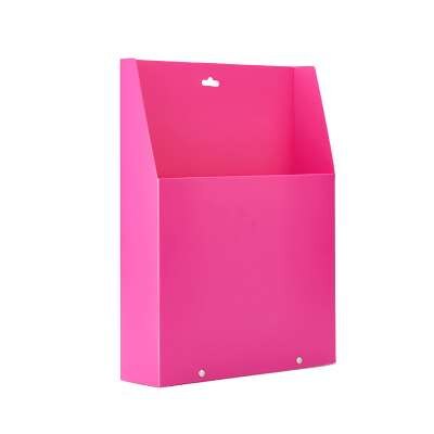 1 szt. Składana książka stojak ambona Polak klasyfikacji pojedyncza siatka pudełko na dokumenty wiszące schowek na dokumenty magazyn pudełko na książki: NO2