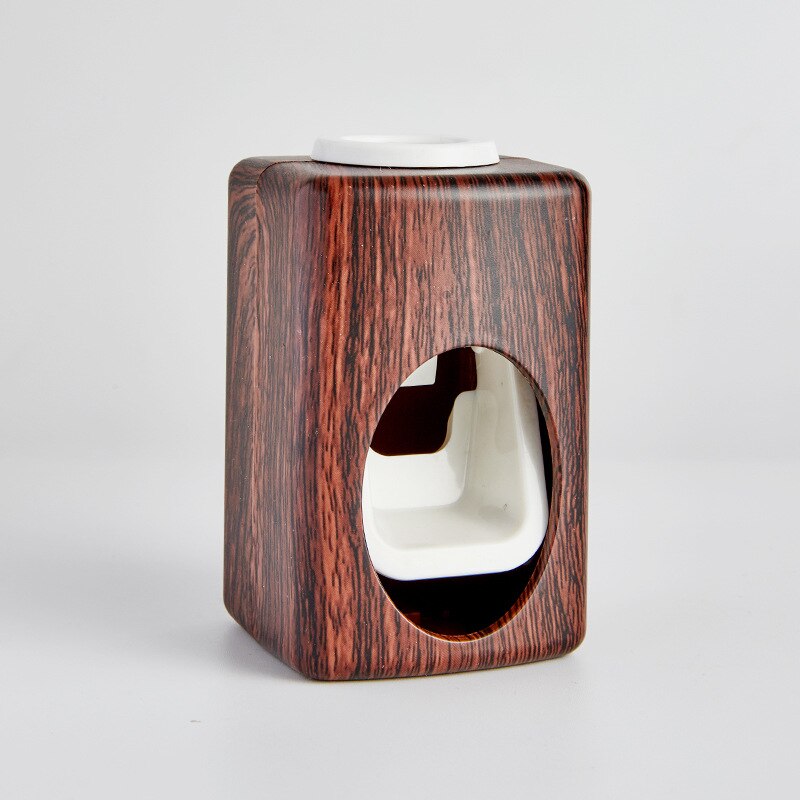 Wall Mount Wood Grain Automatic Toothpaste Squeezer Punch-free Toothbrush Rack Lazy Toothpaste Squeeze Artifact: a