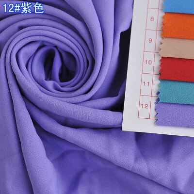55 farben Chiffon stoff weich hängt auch nicht transparent für kleid futter tuch trouses Material 100d hochzeit diy näHenne: LILA
