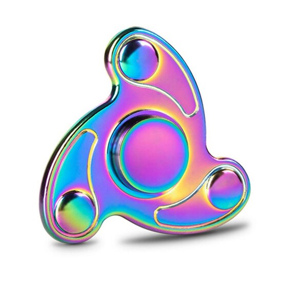 10 Style Rainbow Fidget Spinner Hand Spinner Metal EDC Sensory Decorate Finger Spinner For Autism ADHD Adult Anti Stress Toys: 1