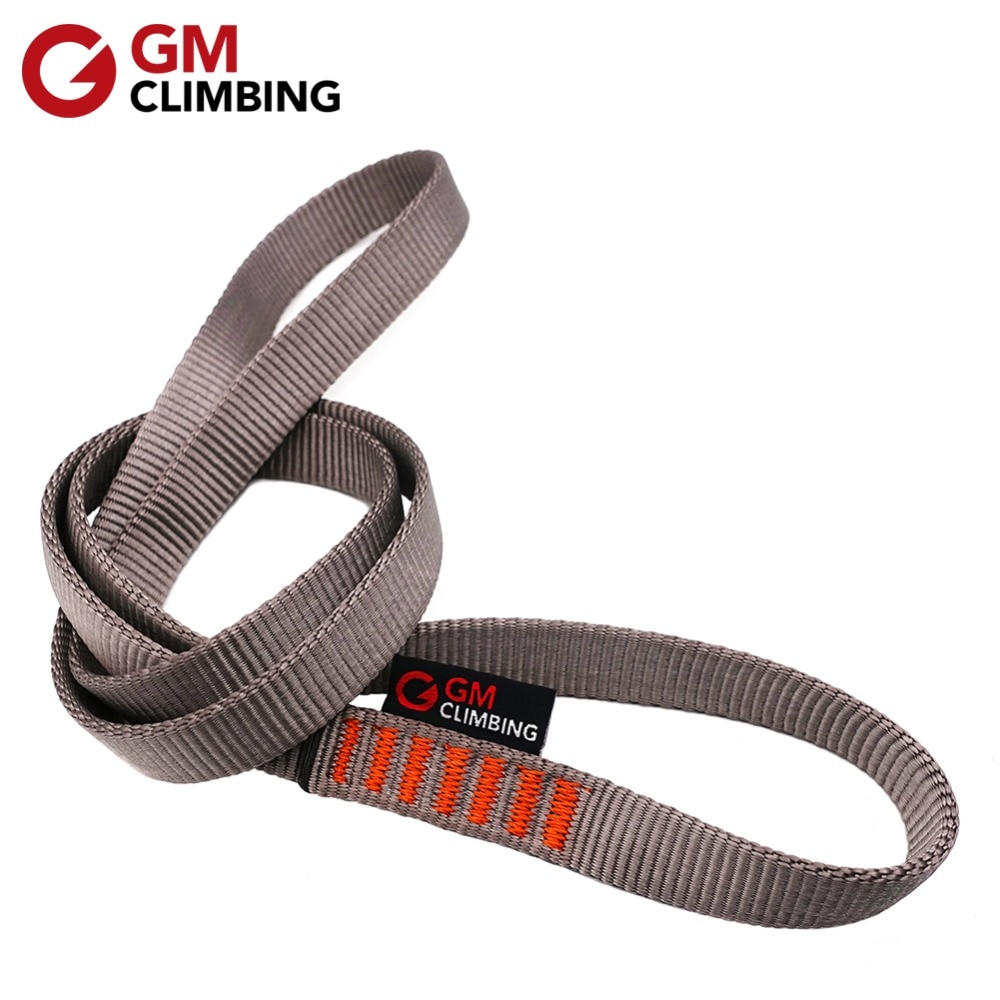 3pcs Climbing Sling 22kN Nylon Bearing Strap Reinforce Rope Belt CE / UIAA 30cm / 60cm / 120cm Arborist Rappelling