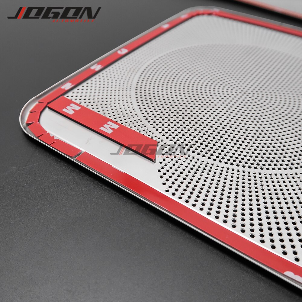 Auto Interieur Tweeter Hoorn Stereo Speaker Sound Cover Deur Panel Trim Etch Sticker Voor Ford F-150 F150 + Auto styling