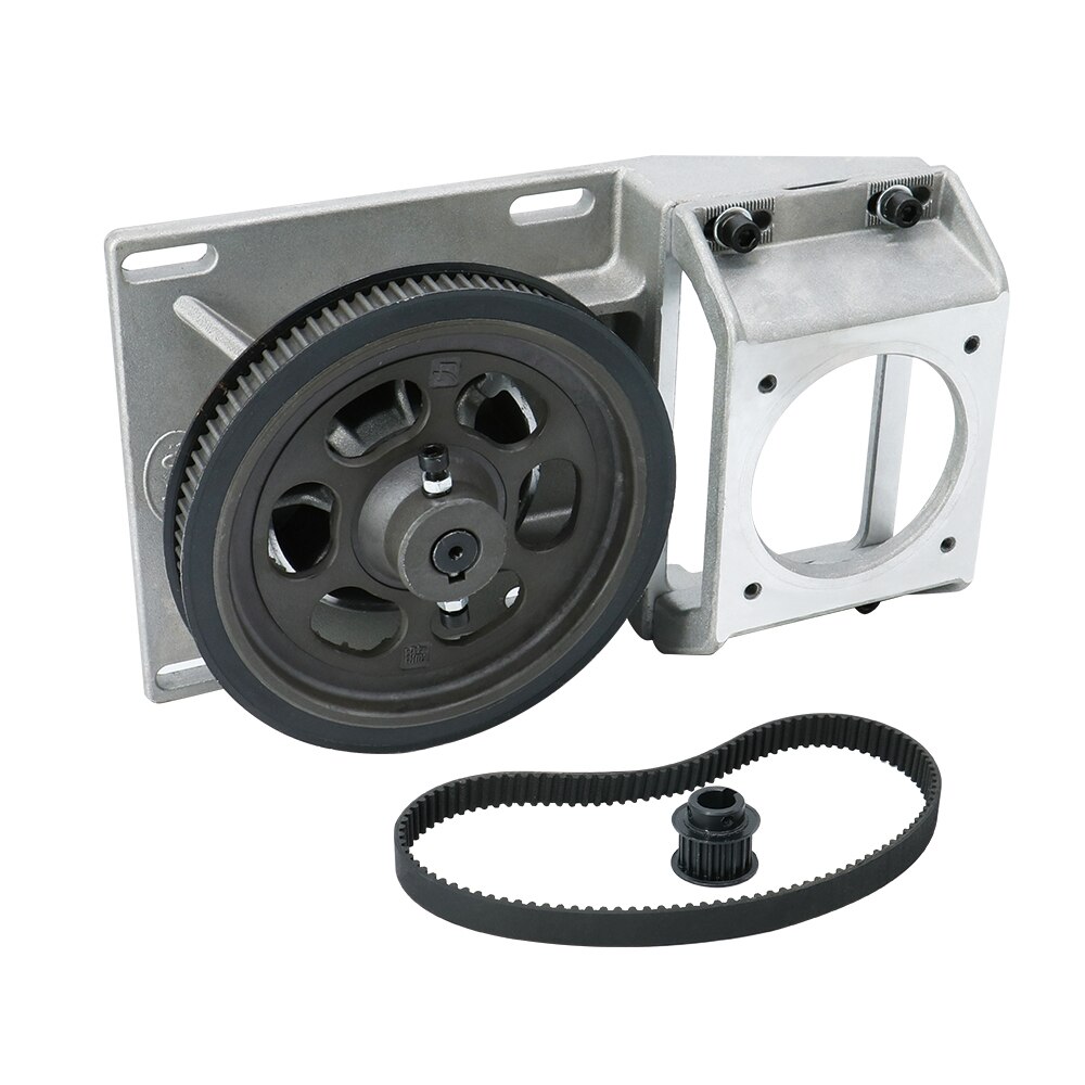 1.5 Modulus Gearbox with long shaft / short shaft ratio 5 motor input hole 12.7mm / 14mm for 1.5 mod Helical / straight rack