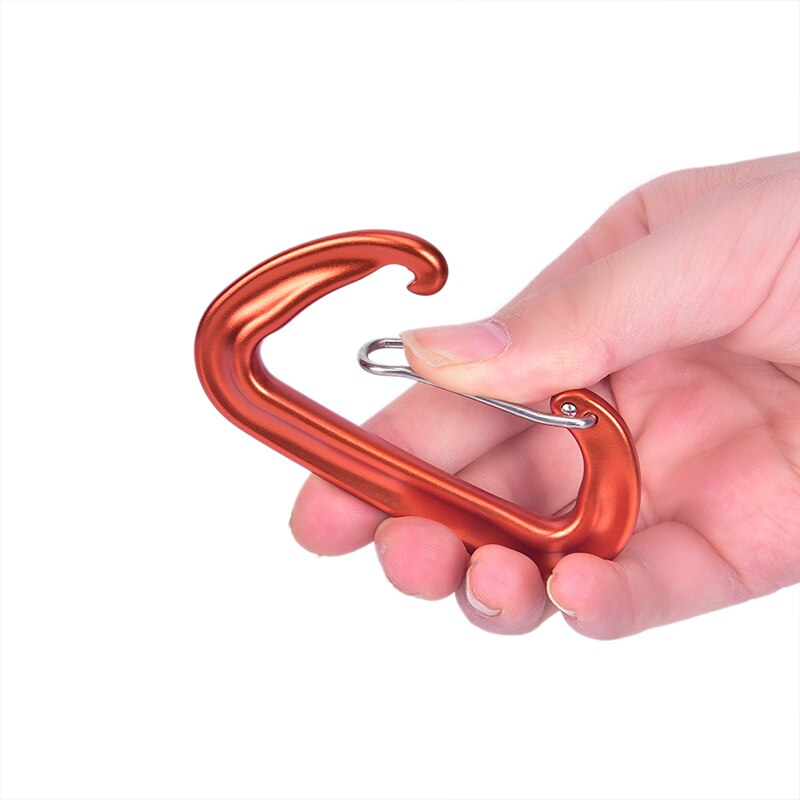 1PC Outdoor Climbing Snap Clip Lock Buckle Aluminum Alloy Carabiner Keychain Safety Balance Carabiner Clasp Camping Outdoor