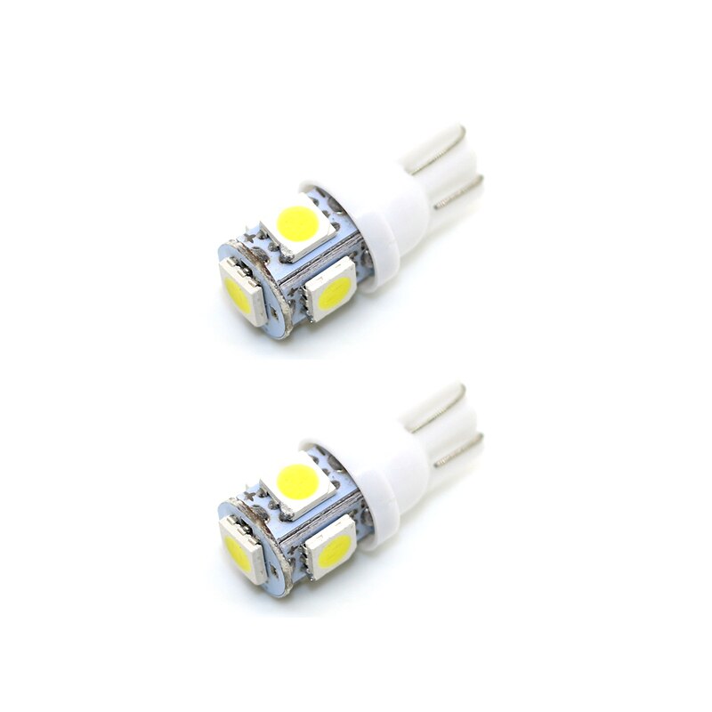 2Pcs Super White Festoen Cob Auto Led Auto Interieur Koepel Deur Licht Lamp Fit Voor Toyota Coralla 12V Werk Lamp Auto Styling: white