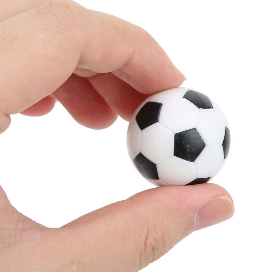 8Stck 32mm Kleine Socer Ball Mini Tisch FußBall Ball Umweltschutz Harz Art FußBall Tabelle Spiel Maschine Zubehör