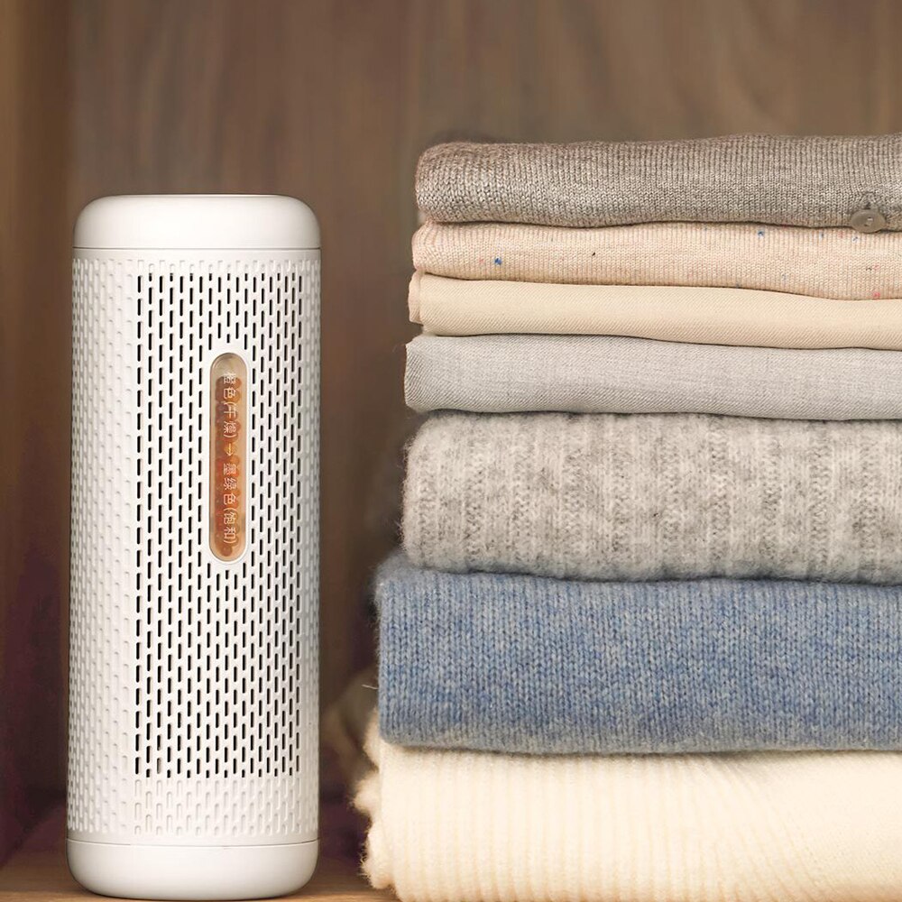 Deerma DEM-CS10M Mini Dehumidifier for home wardrobe Air Dryer clothes dry heat dehydrator moisture absorbe