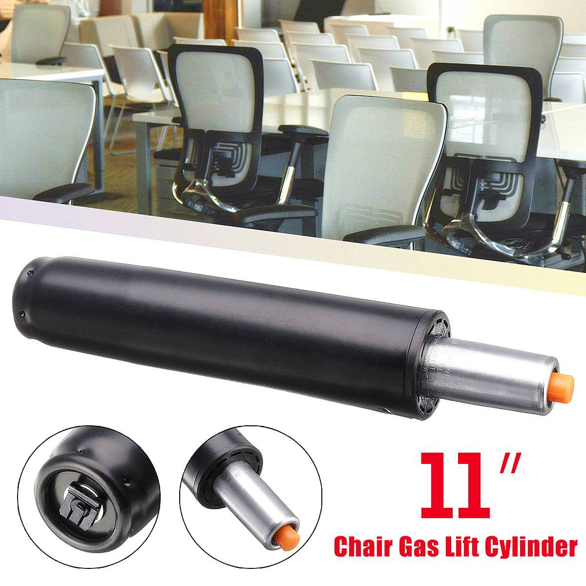 Heavy 11'' Pneumatic Rod Gas Lift Cylinder Chair Replacement Accessories For General Office Chairs Bar Computer Chairs