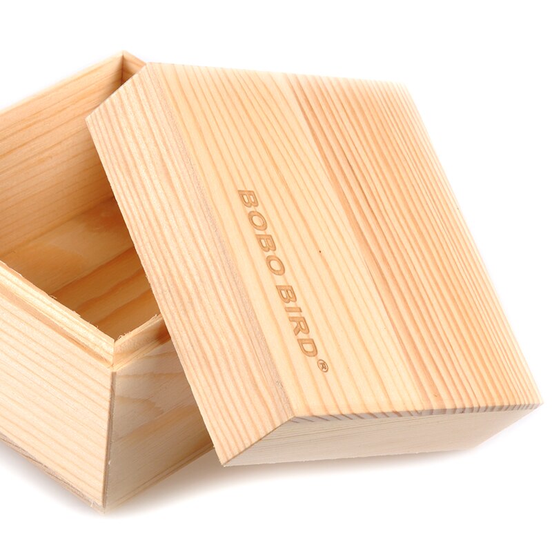 Bobo Vogel Leeg Bamboe Houten Doos Voor Horloge/Sieraden Boxes