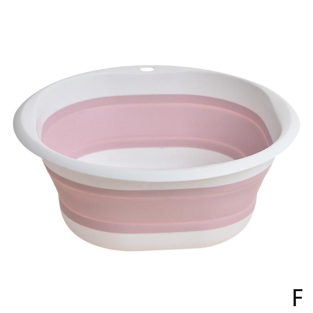 Lavabo portátil plegable para viaje en casa: F