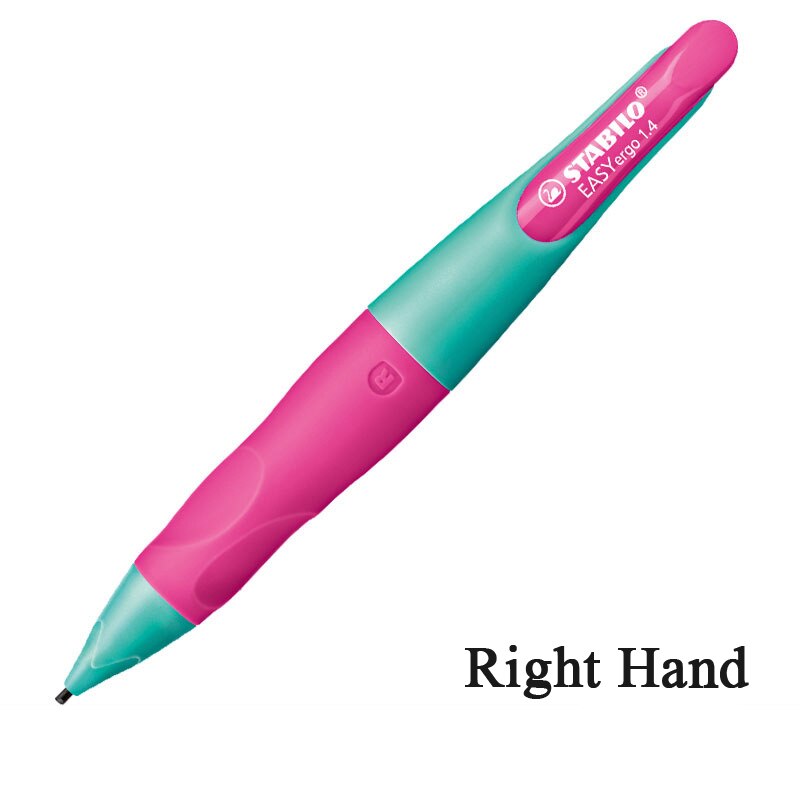 Stabilo Easyergo Mechanical Pencil 1.4mm Pencil Lead Left Right Hand Holding Automatic Pencils for Kids: Purple green Right