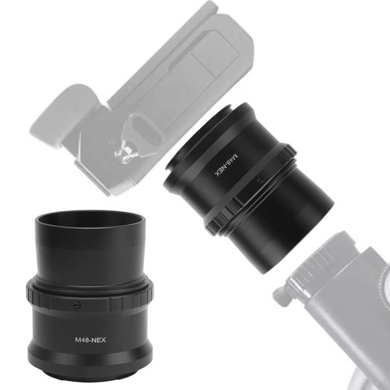 Telescoop 2in M48x0.75mm T‑type Adapter En M48 ‑Nex Lens Adapter Voor Sony E Mount Camera