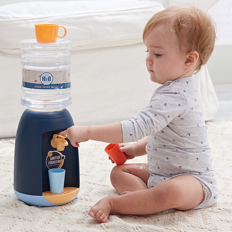 Bambini Cucina fingere Giocattoli mini Distributore di Acqua del Giocattolo di Simulazione Giocattolo Apparecchio di Ruolo Cucina Giocattolo Bere Giocattoli per Il Capretto