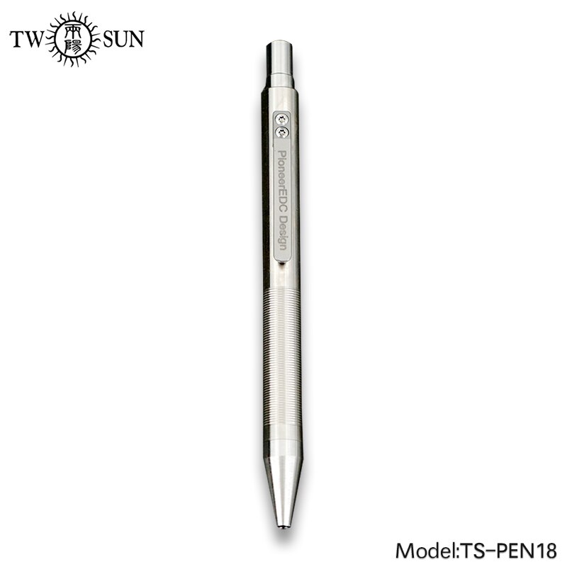 TWOSUN – stylo à bille en alliage de titane TC4, stylo de poche pour écriture et bureau
