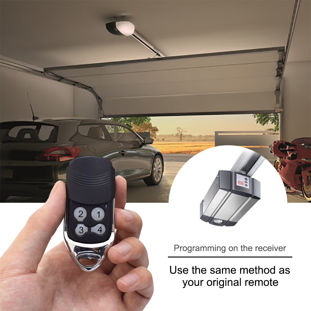 Cardin S449 QZ2 QZ4 Garagedeur Afstandsbediening 433.92Mhz Rolling Code