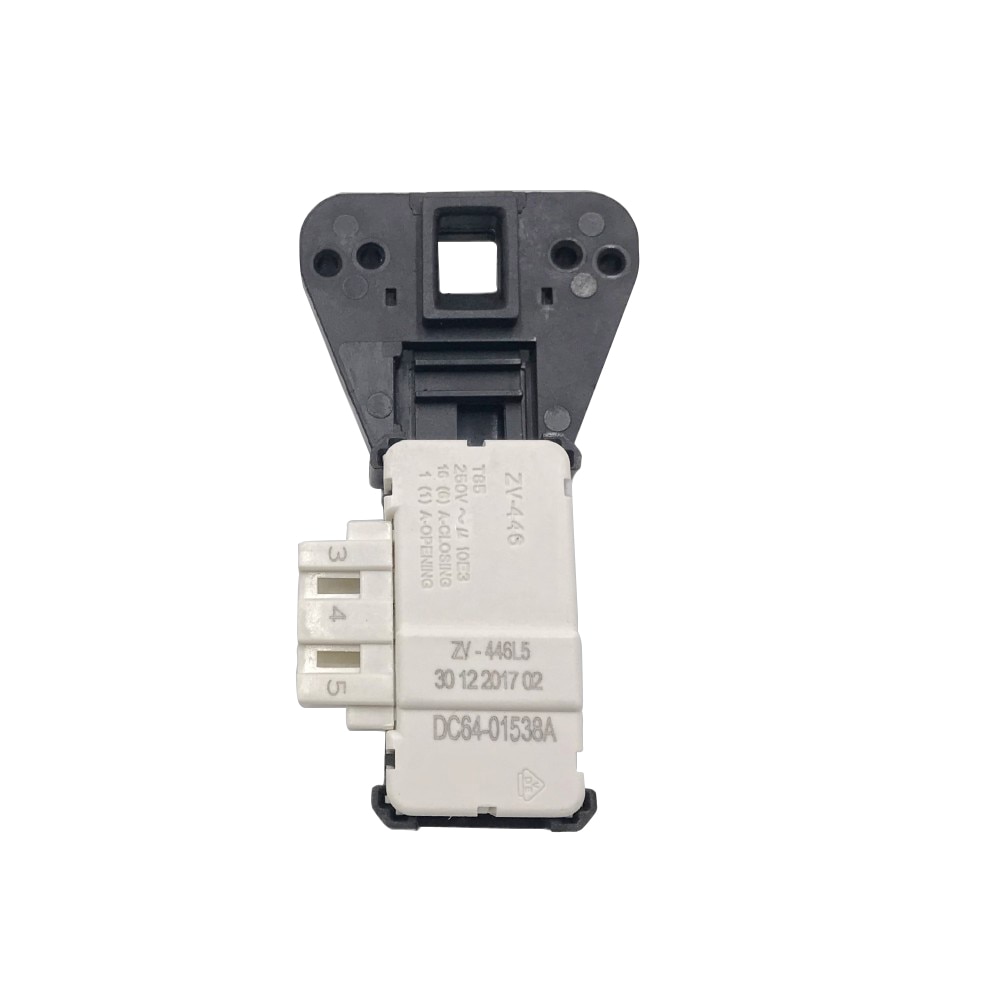 Interrupteur de verrouillage de porte électronique, pour machine à laver à rouleau Samsung METALFLEX ZV-446L5 DC64-01538A ZV-446 3 insertion