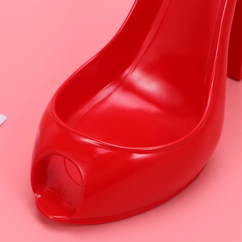 High Heel Shoe Wine Bottle Holder Shoes Silicone Wine Bottle Holder Rack Shelf for Home Party Restaurant