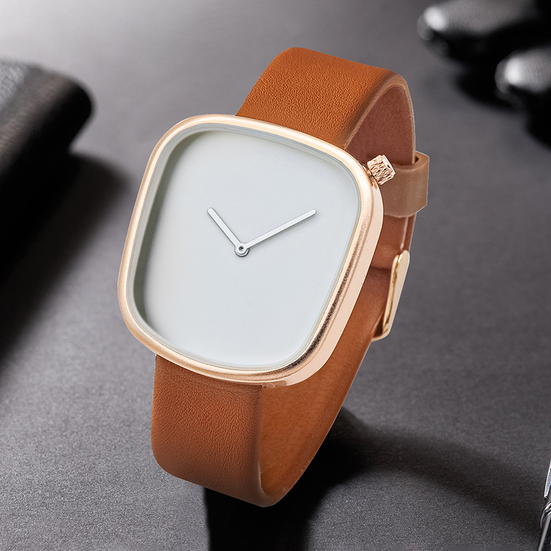 Zegarek TOMI minimalistyczny męski kwadratowy modny ultracienki zegarek minimalistyczny damski wysokiej jakości elegancki zegarek kwarcowy zegar prezent