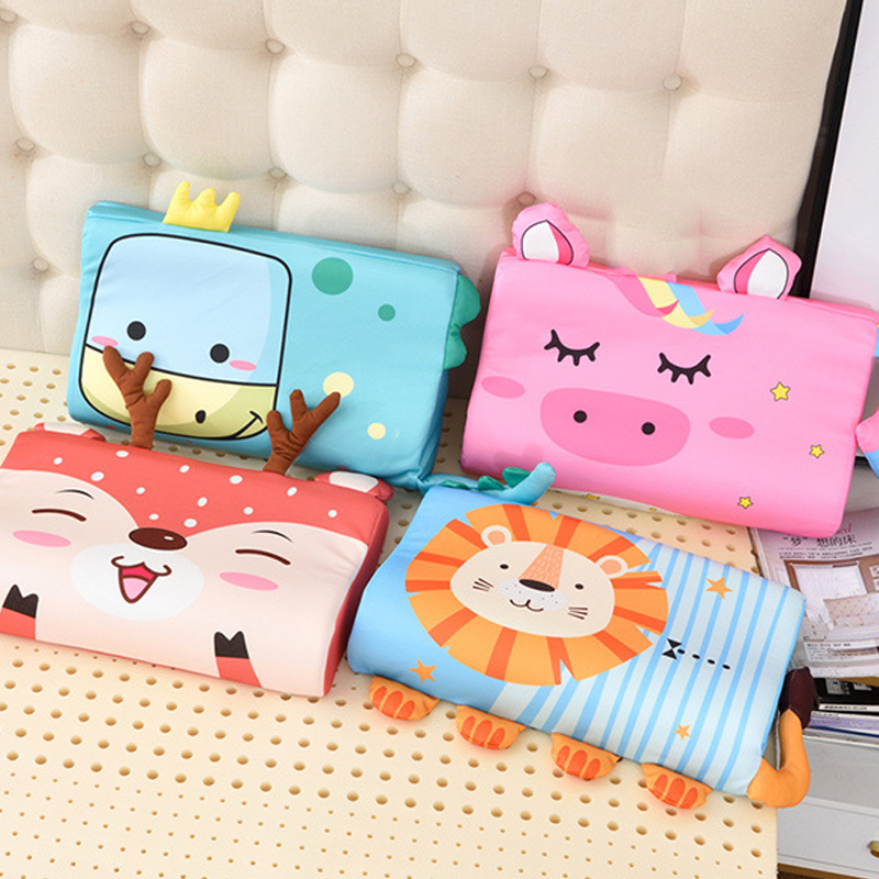 45x27cm bebê envelope fronha para crianças fronhas de algodão macio capa de almofada do bebê para meninos meninas 1 pçs