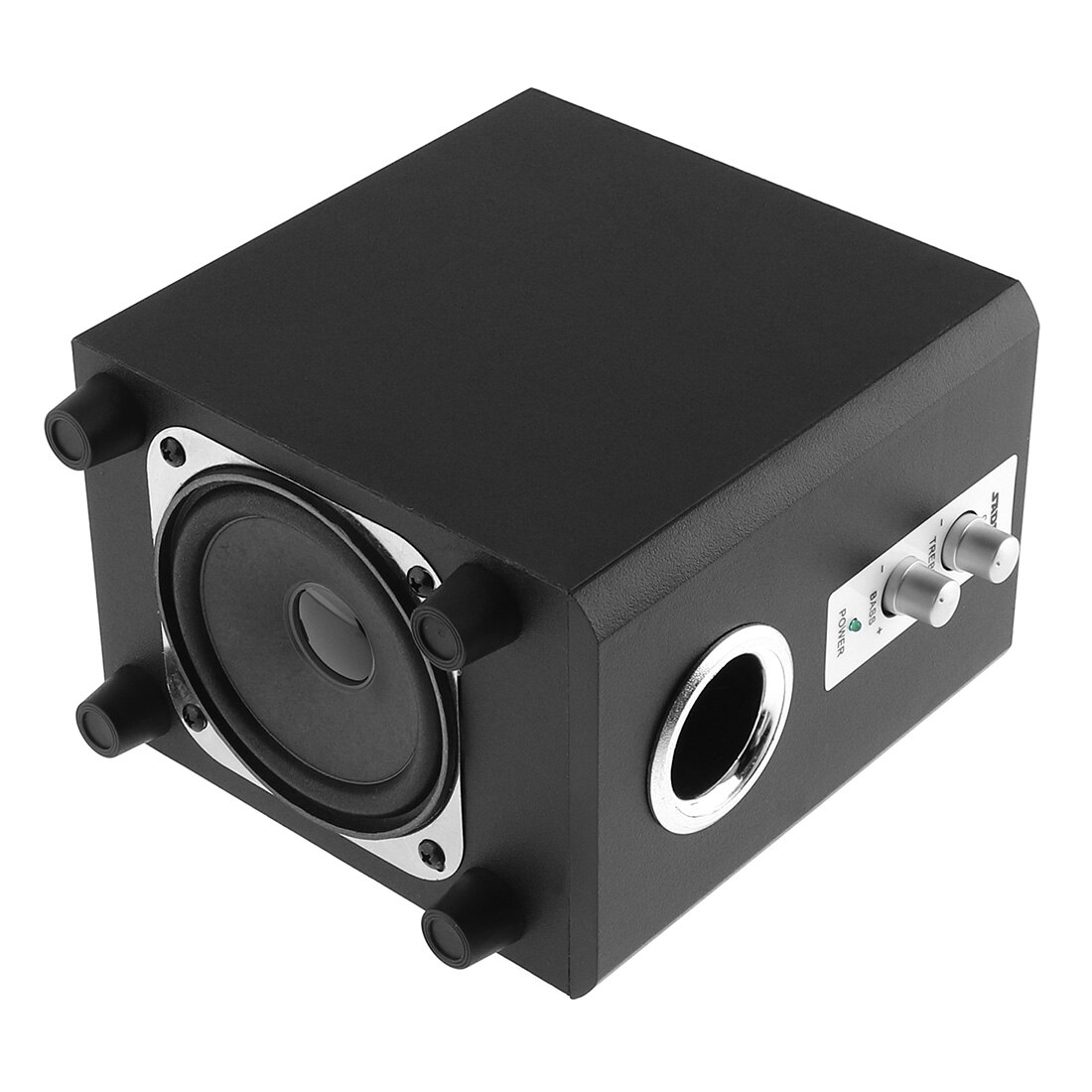 SADA Q1 2.1 Draadloze Bluetooth Speakers 3 Canale Houten Combinatie Luidspreker Subwoofer Computer PC Luidspreker met TF USB