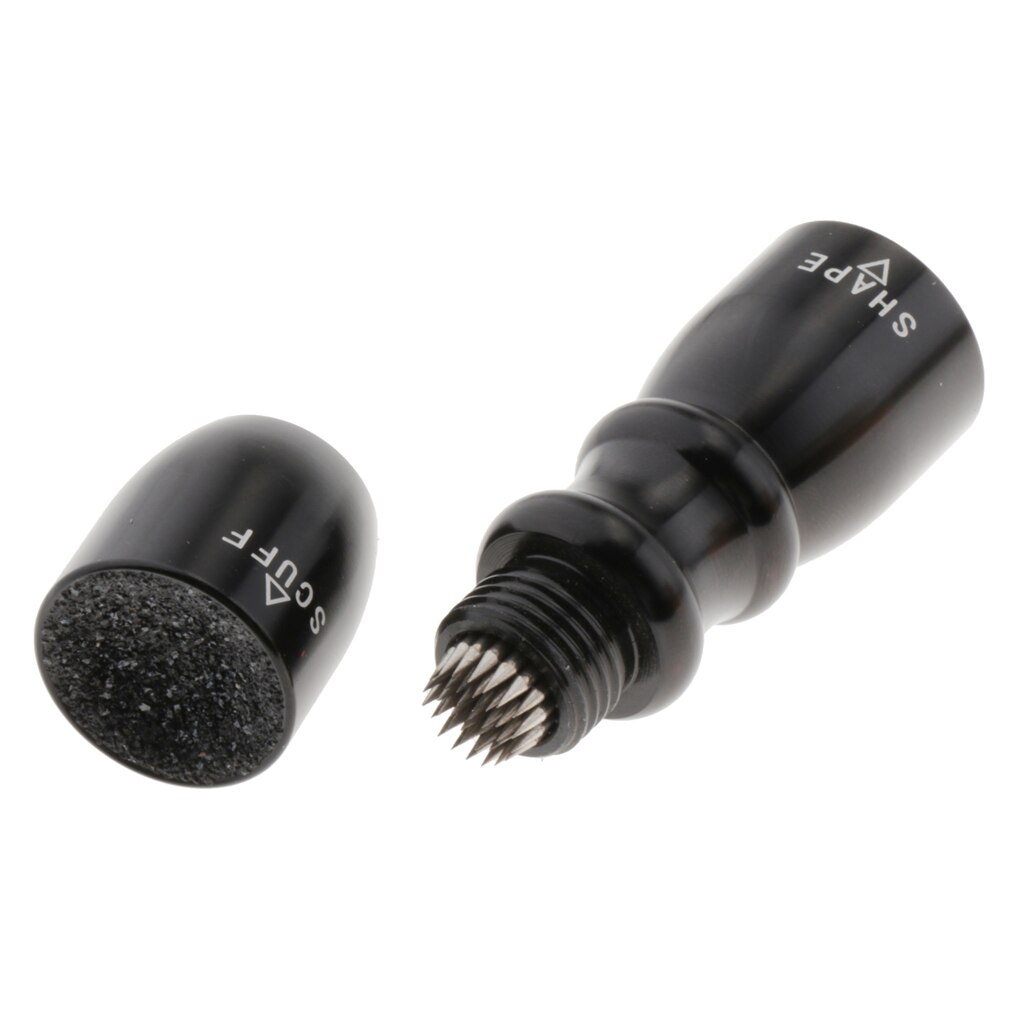 Billiard/Pool Cue Accessory Bowtie 3-in-1 Functional Billiard Cue Tip Tool (Scuffer/Shaper/Aerator) with Bag