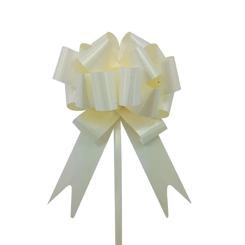 30 stuks kerstslinger bloemlint bruiloft geschenkdoos verpakking lint stereoscopische bolvormige hand getrokken bloem: Donker Kaki