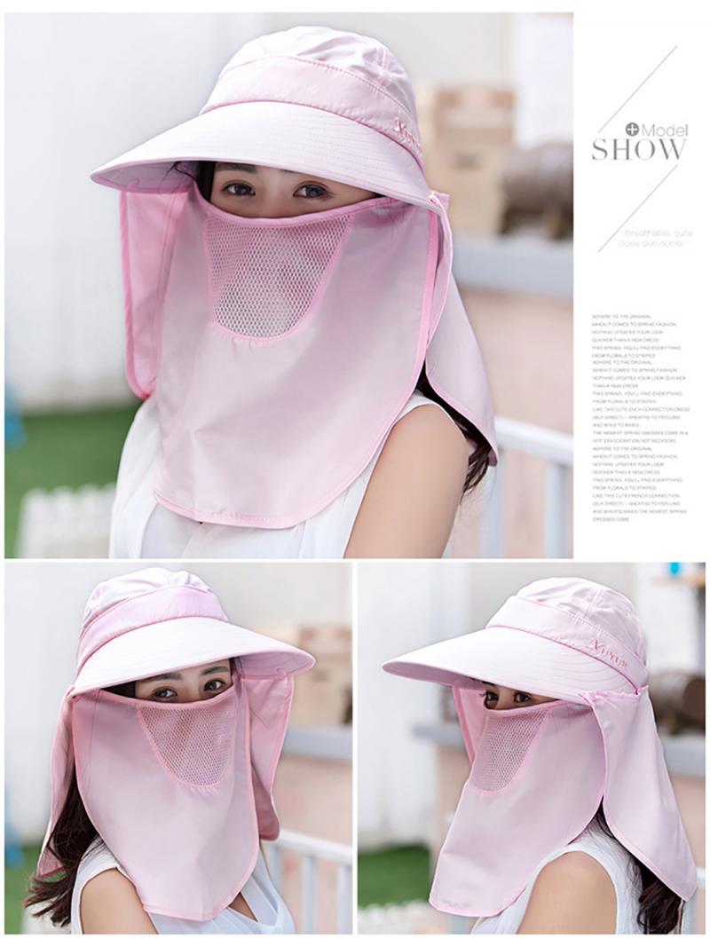 Sun hat Travel Beach Hat Set female summer safe and comfortable UV proof parent-child suit