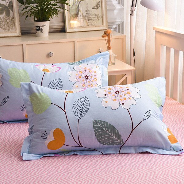 1 Piece Colorful Triangle Print Pillow Case 100% Polyester Geometric Pillowcase Children Adults Bedroom Use 48cm*74cm XF340-18