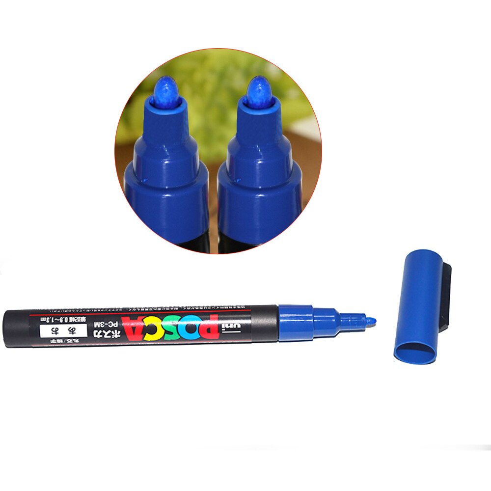 1PCS permanent queen bee marker pen king bees markers rearing pens marking identification not fade tools supplier equipment: blue