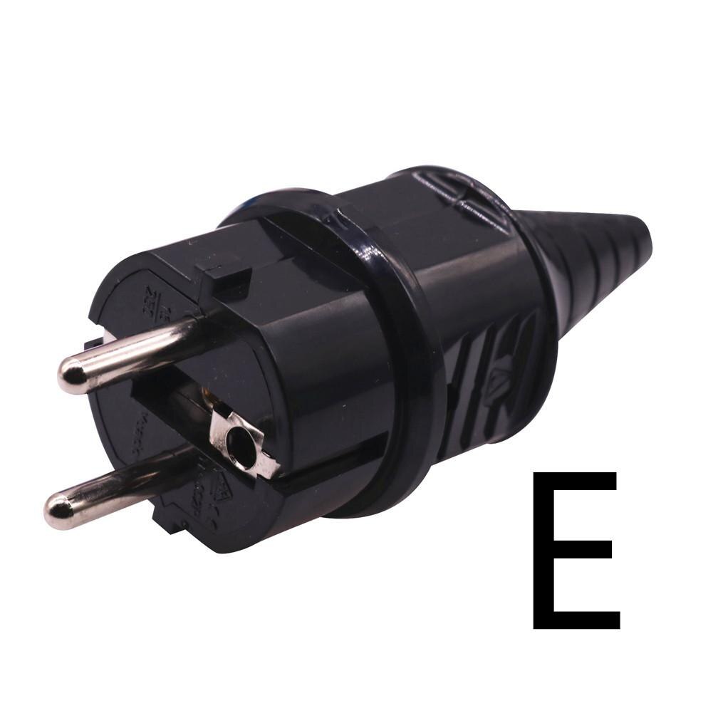 1 Pcs French Style European French German Power Plug Electrical Socket Accessories: Default Title