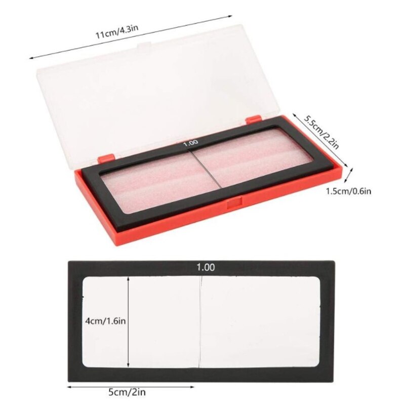 62KC Glass Welding Helmet Magnifier Lens Diopter Eye-Protecting Prevention of Electric Arc and Glass Turbidity Anti Glare