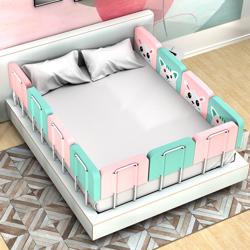 Baby Stiksels Gestoffeerde Bed Hek Kinderen Bed Omtrek Bed Vangrail Baffle Anti-Val Anti-Collision Vermijden Botsing