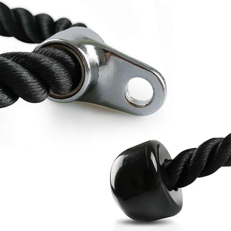 Fitness Lat PullDown Corde Triceps Push Up Poulie Câble Machine de Fixation Robuste Cordon D'accroche pour Gymnastique À La Maison L'aviron Poids L'exercice