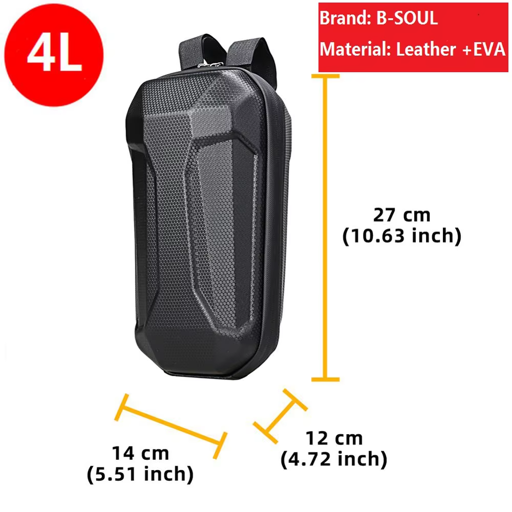 Frame Scooter Hanging Bag 2/3/4/5L Folding Bike Bicycle Pouch Hard Shell Front Waterproof for Outdoor Cycle Biking Entertainment: Burgundy