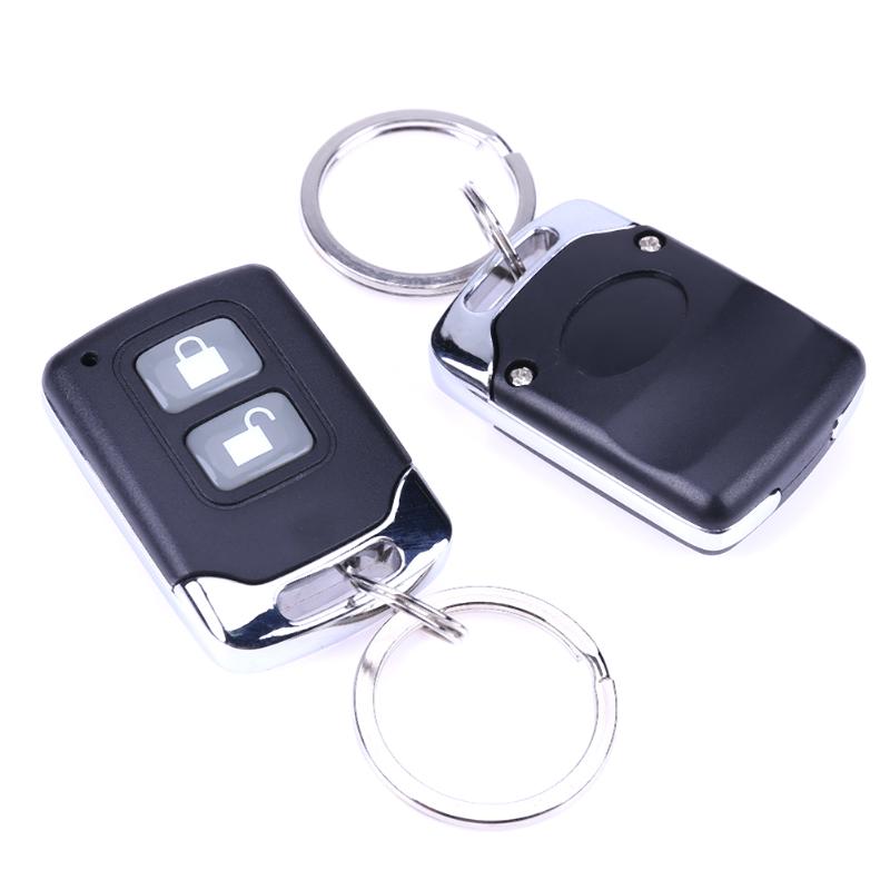 Universele 12V Auto Alarm Systemen Auto Centrale Kit Deurvergrendeling Locking Vehicle Keyless Entry System Met 2 Afstandsbediening controle