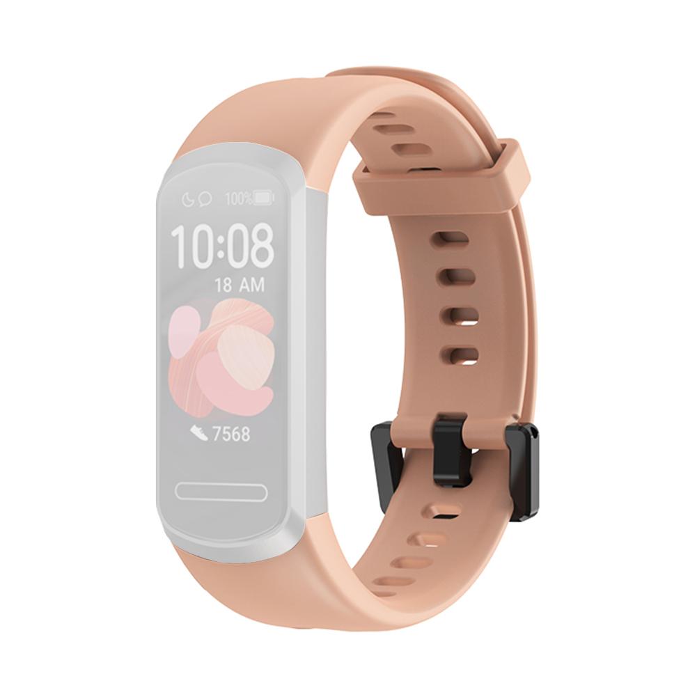 Silikon Handgelenk Gurt Für Huawei Band 4 Sport Strap Armband smart uhr Band Armband Für Huawei Band4 Smart Zubehör: Gold