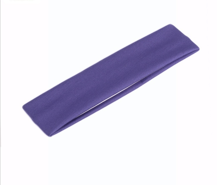 Banda para el sudor Diadema Elasticidad Bandas para el sudor Banda elástica para el cabello Seguridad deportiva Yoga Baloncesto Gimnasio Deporte para hombres y mujeres