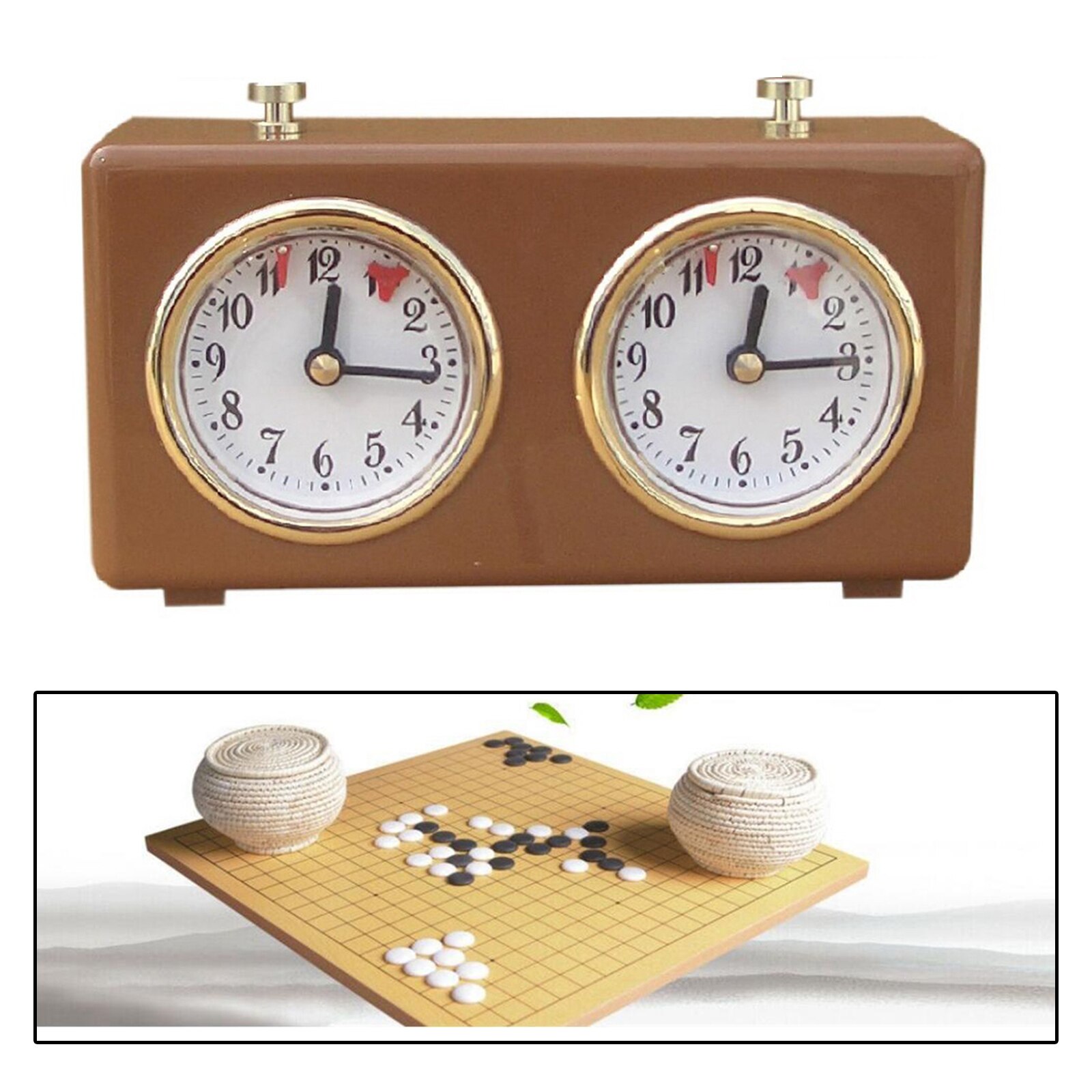 Analoge Schaakklok Timer Mechanische Klok Timer Voor Board Games