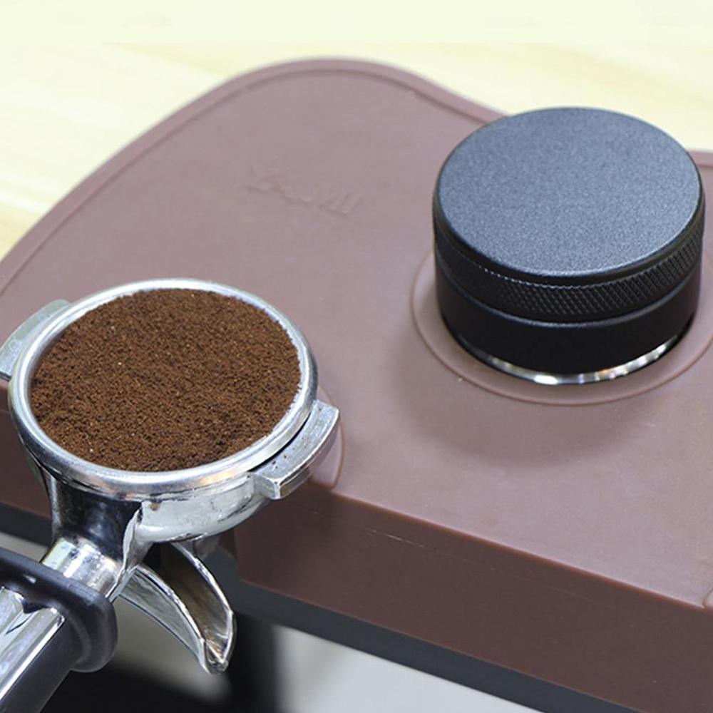 Adjustable 304Stainless Steel Coffee Espresso Tamper Angled Distribution Slopes Base Thread Four Macaron Tools Convex O4B7