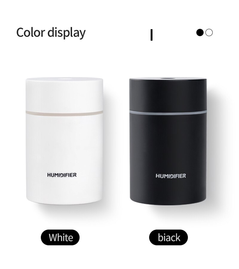Portable Air Humidifier 300ml Ultrasonic Aroma Essential Oil Diffuser USB Cool Mist Maker Purifier Aromatherapy For Car Or Home