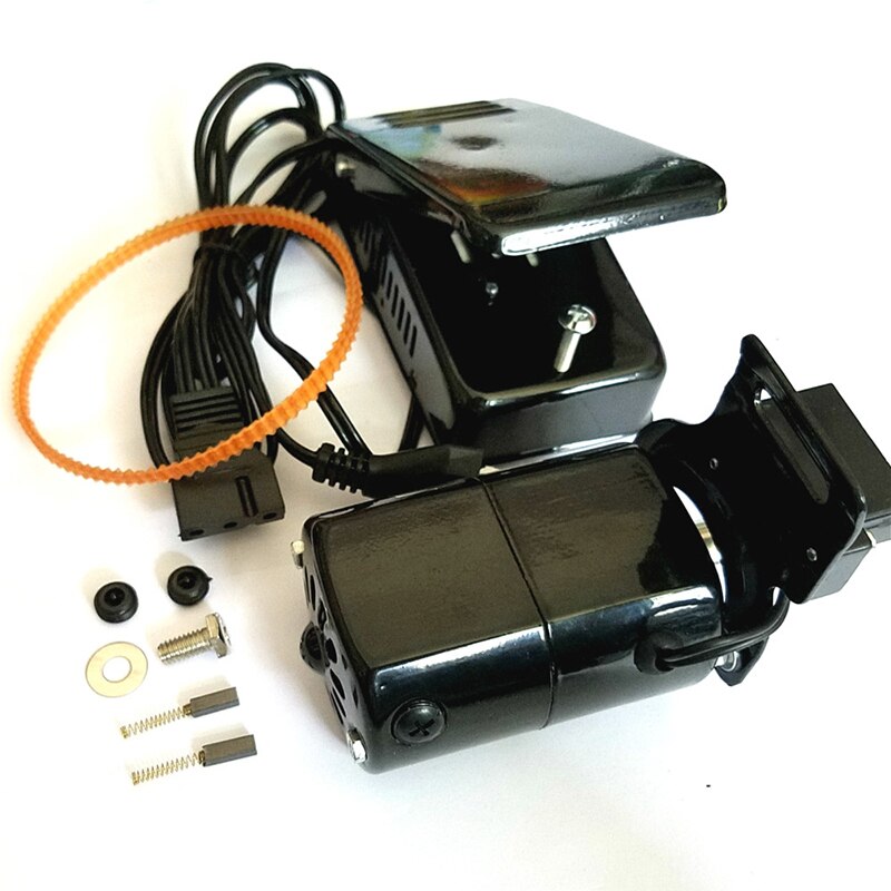 1 Set Black 1.0 Amps Universal Home Sewing Machine Motor Foot Pedal Controller 100W Eu Plug