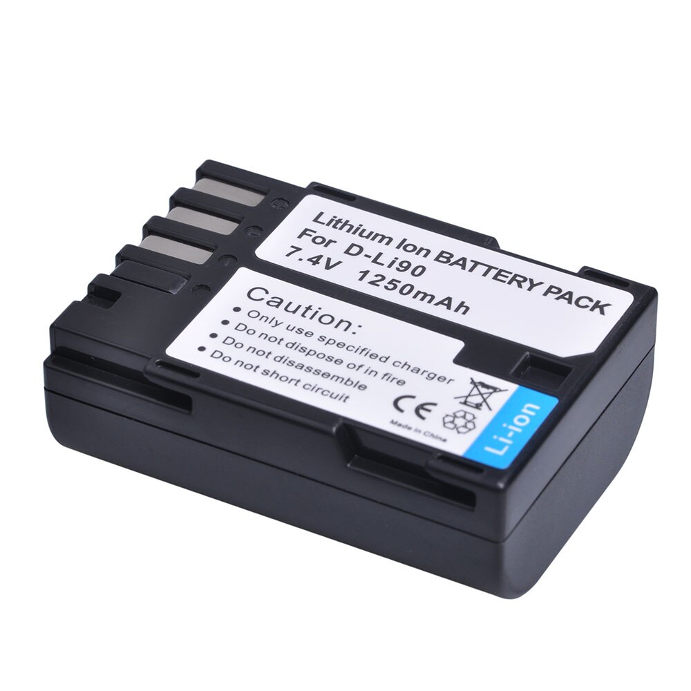 2200Mah D-Li90 DLi90 Li-Ion Batterij Voor Pentax 645 645D 645Z K-1 K-01 K-3 K-5 K-5D K-5IIs K-7 K-7D K1 k01 K3 K5 K5D Ii 2