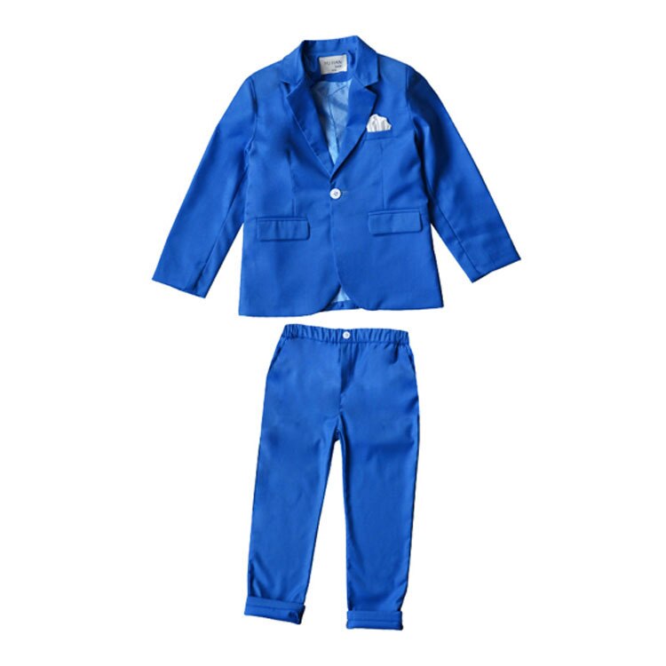 Ensemble costume pour enfants | Veste + gilet + pantalon, 3 ensembles de Banquet de mariage pour enfants, fête d'anniversaire, smoking à vent britannique